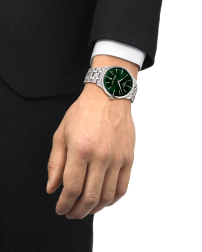 T1394071109100, T139.407.11.091.00 Tissot Chemin des Tourelles Powermatic 80 automata férfi karóra (42mm)