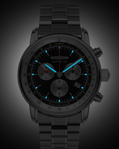 8888MB-2 Zeppelin LZ 14 Marine quartz férfi karóra (42mm)