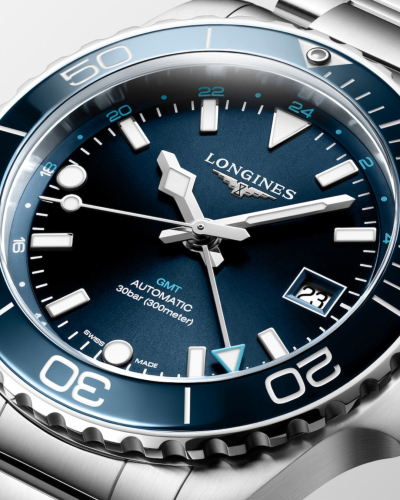 L37904966, L3.790.4.96.6 Hydroconquest GMT automata férfi karóra (41mm)