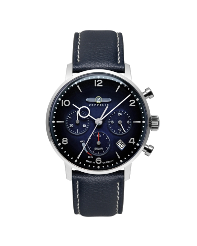 8086-3_n Zeppelin LZ 129 Hindenburg solar movement férfi karóra (41mm)