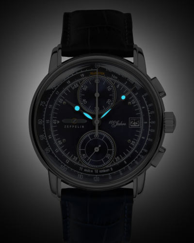 8670-3 Zeppelin 100 Jahre quartz férfi karóra (42mm)