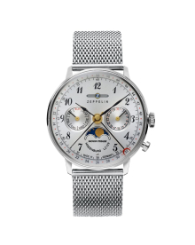 7037M-1 Zeppelin LZ 129 Hindenburg Moonphase quartz női karóra (36mm)