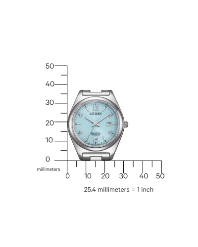 EW2601-81M Citizen Super Titanium Eco-drive női karóra (32mm)