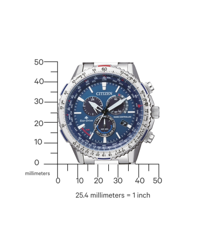 CB5000-50L Citizen Promaster Sky Eco-drive rádióvezérelt férfi karóra (47mm)