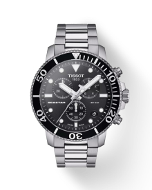 T1204171105100, T120.417.11.051.00 Tissot Seastar 1000 Chronograph quartz férfi karóra (45,5mm)