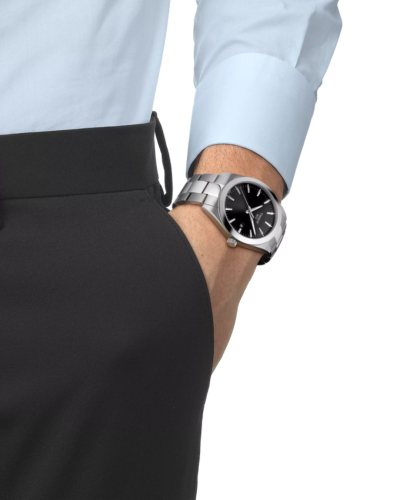 T1274101105100, T127.410.11.051.00 Tissot Gentleman quartz férfi karóra (40mm)