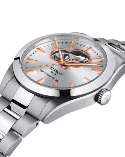 T1274071103101, T127.407.11.031.01 Tissot Gentleman Powermatic 80 automata férfi karóra (40mm)