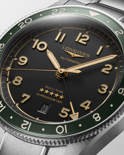 L38124636, L3.812.4.63.6 Longines Spirit Zulu Time automata férfi karóra (42mm)