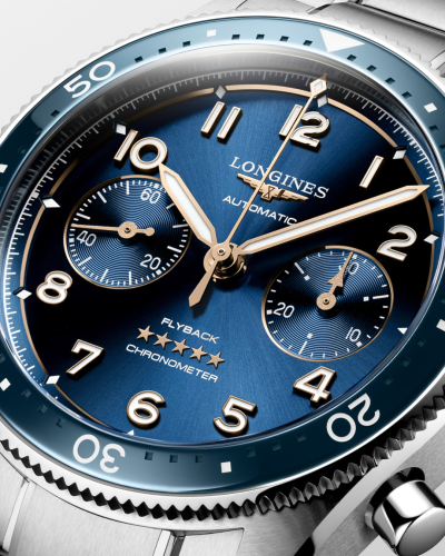 L38214936, L3.821.4.93.6 Longines Spirit Flyback automata férfi karóra (42mm)