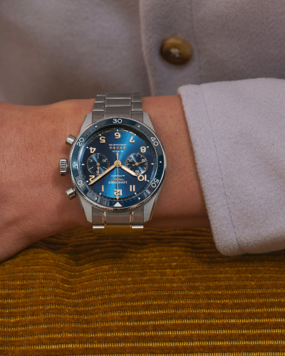 L38214936, L3.821.4.93.6 Longines Spirit Flyback automata férfi karóra (42mm)