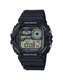 WS-1700H-1AVEF Casio Tide Graph quartz férfi karóra (48,6mm)