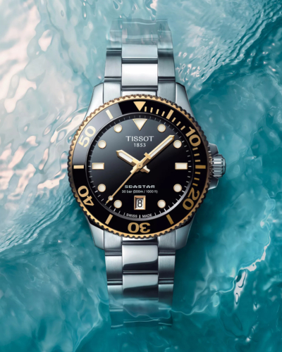T1202102105100, T120.210.21.051.00 Tissot Seastar 1000 quartz férfi karóra (36mm)