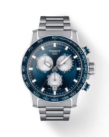 T1256171104100, T125.617.11.041.00 Tissot Supersport Chrono quartz férfi karóra (45,5mm)