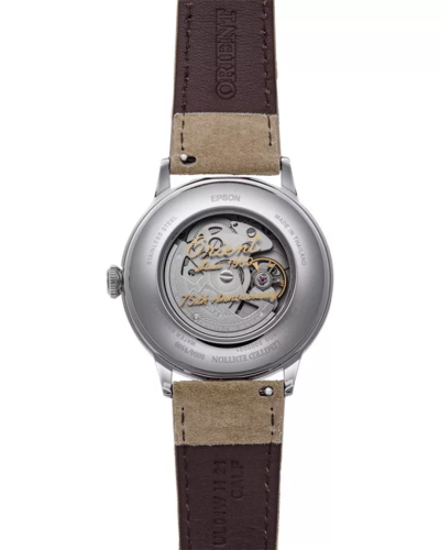 RAAC0027S30B, RA-AC0027S30B Orient Classic Bambino 75th Anniversary Limited Edition automata férfi karóra (40,5mm)