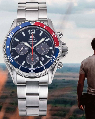 RATX0201L10B, RA-TX0201L10B Orient Mako Sports Solar férfi karóra (42,8mm)