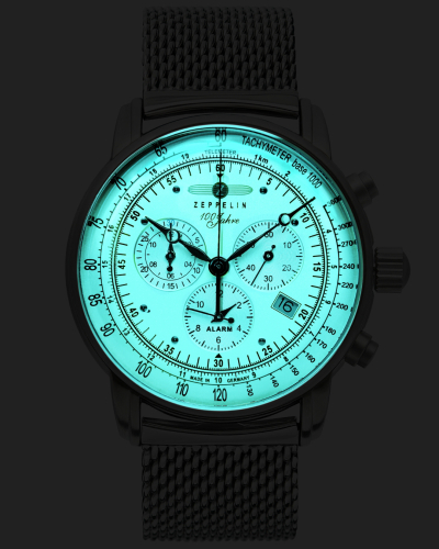 8680M-3 Zeppelin 100 Jahre quartz férfi karóra (42mm)