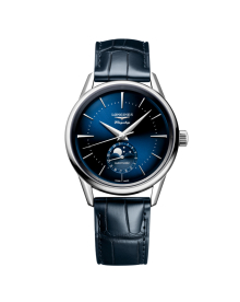 L48154922, L4.815.4.92.2 Longines Flagship Heritage Moonphase automata férfi karóra (38,5mm)