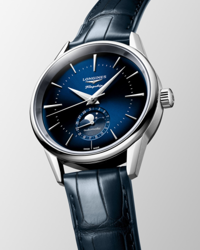 L48154922, L4.815.4.92.2 Longines Flagship Heritage Moonphase automata férfi karóra (38,5mm)