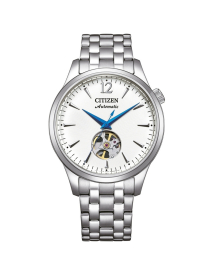 NH9131-73A Citizen Classic Open Heart automata férfi óra (42,6mm)