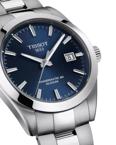 T1274071104100, T127.407.11.041.00 Tissot Gentleman Powermatic 80 automata férfi karóra (40mm)