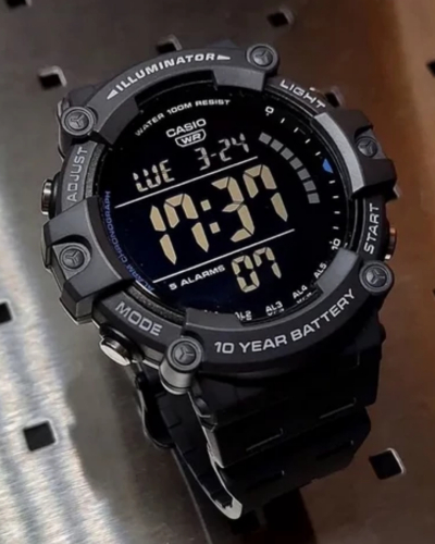 AE-1500WH-8BVEF Casio Timeless quartz férfi karóra (51mm)