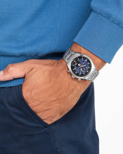 BY1010-81L Citizen TSUKIYOMI Promaster Moonphase Eco-drive rádióvezérelt férfi karóra (43mm)
