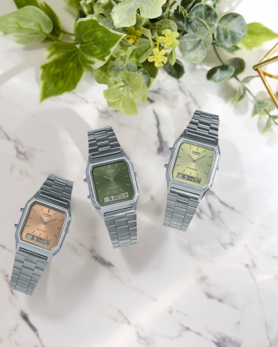 AQ-230A-3AMQYES Casio Vintage quartz férfi karóra (30mm)
