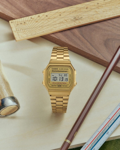 A168WG-9EF Casio Vintage quartz uniszex karóra (36mm)