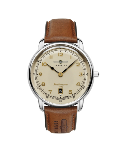 9640-5 Zeppelin Méditerranée quartz férfi karóra (40mm)