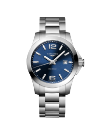 L37594966, L3.759.4.96.6 Longines Conquest quartz férfi karóra (41mm)