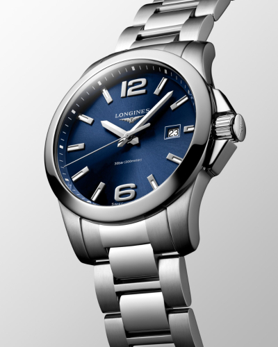L37594966, L3.759.4.96.6 Longines Conquest quartz férfi karóra (41mm)