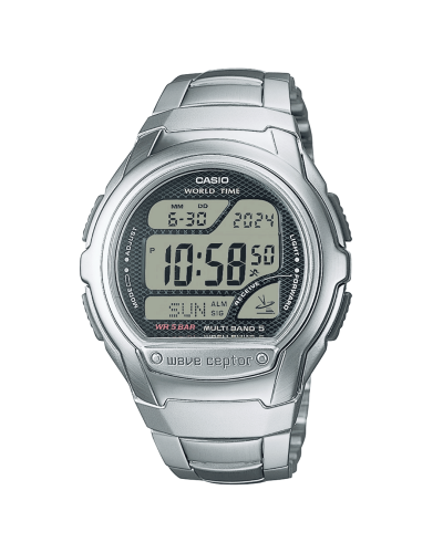 WV-58RD-1AEF Casio Wave Ceptor rádióvezérelt férfi karóra (43,7mm)