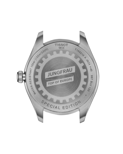 T1502101104101, T150.210.11.041.01 Tissot PR 100 Jungfraubahn quartz női karóra (34mm)