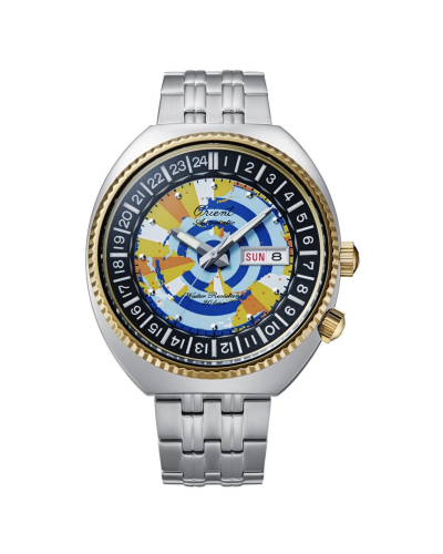 RAAA0E08Y39B, RA-AA0E08Y39B Orient World Map 75th Anniversary Limited Edition automata férfi karóra (43,5mm)