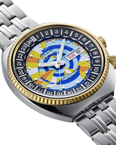 RAAA0E08Y39B, RA-AA0E08Y39B Orient World Map 75th Anniversary Limited Edition automata férfi karóra (43,5mm)