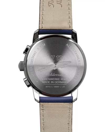 9670-3 Zeppelin Méditerranée quartz férfi karóra (42mm)
