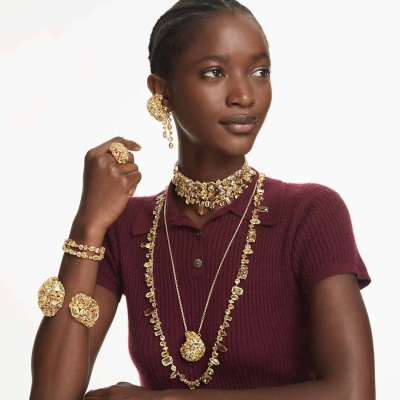Swarovski Gema csepp alakú fülbevaló 5718073