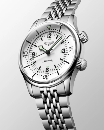 L37644166, L3.764.4.16.6 Longines Legend Diver automata férfi karóra (39 mm)