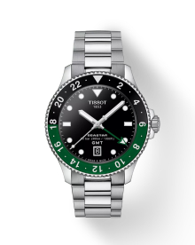 T1208521105100, T120.852.11.051.00 Tissot Seastar 1000 GMT quartz férfi karóra (40mm)