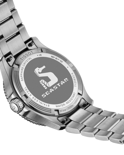 T1208521105100, T120.852.11.051.00 Tissot Seastar 1000 GMT quartz férfi karóra (40mm)