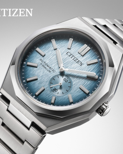 NK5020-58L Citizen Zenshin 60 automata Super Titanium férfi karóra (40mm)