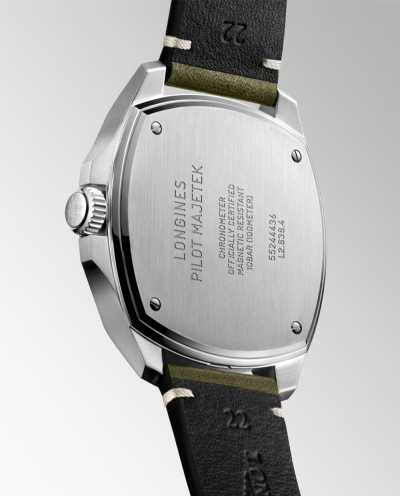 L28384532, L2.838.4.53.2 Longines Pilot Majetek automata férfi karóra (43mm)