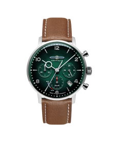 8086-4_n Zeppelin LZ 129 Hindenburg solar movement férfi karóra (41mm)