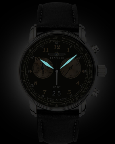 8684-2 Zeppelin LZ127 Graf Zeppelin quartz férfi karóra (41mm)