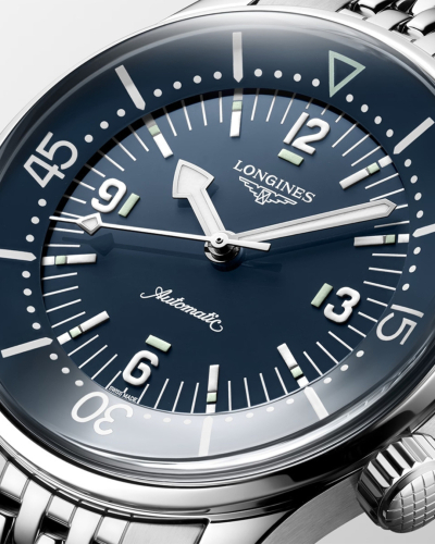 L37644907, L3.764.4.90.7 Longines Legend Diver automata férfi karóra (39 mm)