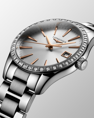 L23860726, L2.386.0.72.6 Longines Conquest Classic quartz női karóra (34mm)