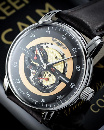 8664-5 Zeppelin New Captain's Line automata férfi karóra (43mm)