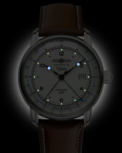 8666-1 Zeppelin 100 Jahre automata férfi karóra (42mm)