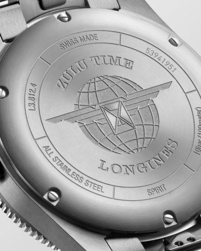 L38124536, L3.812.4.53.6 Longines Spirit Zulu Time automata férfi karóra (42mm)