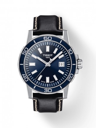 T1256101604100, T125.610.16.041.00 Tissot Supersport quartz férfi karóra (44mm)